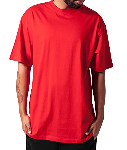 Urbandreamz Herren Tall T-Shirt Red - 4XL - von Urbandreamz