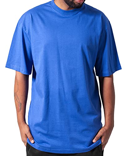 Urbandreamz Herren Tall T-Shirt Royal - 5XL - von Urbandreamz