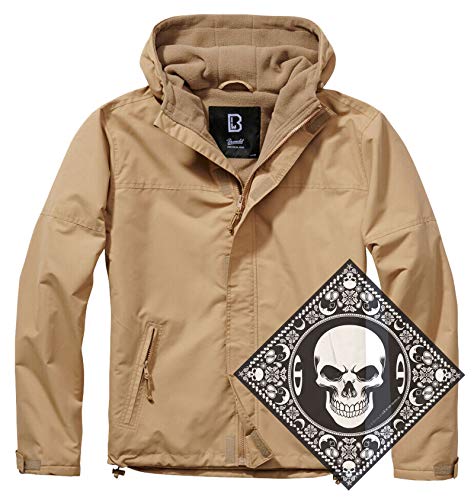 Urbandreamz Windbreaker Frontzip Camel Gr. L von Urbandreamz