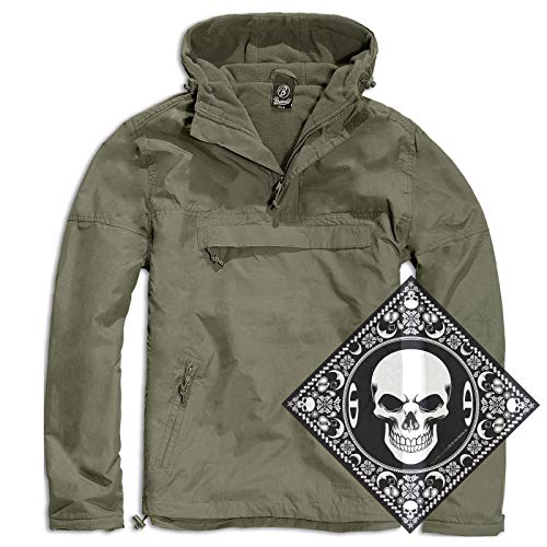 Brandit Windbreaker Olive Gr. 3XL Brandit Windbreaker Olive Gr. 3XL von urbandreamz
