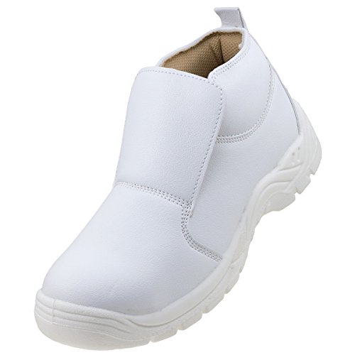 Arbeitsschuhe Sicherheitsschuhe Modell URGENT 151 S2 WEIß KOCHSCHUHE KOCH für den Lebensmittelbereich (47) von Urgent