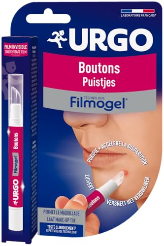 Urgo - Filmogel-Knöpfe – Beschleunigt das Verschwinden und reinigt – unsichtbare Folie – 2 ml von Urgo