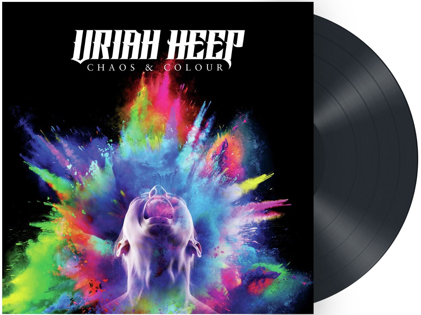Uriah Heep Chaos & colour LP multicolor von Uriah Heep