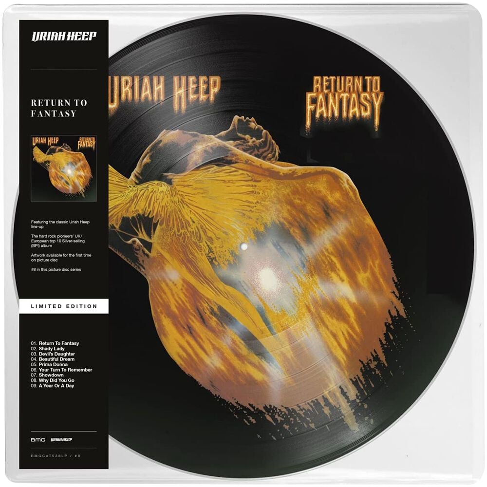 Uriah Heep Return to fantasy LP farbig von Uriah Heep