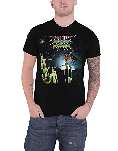Uriah Heep T Shirt Demons and Wizards Album Cover Band Logo offiziell Herren Uriah Heep T Shirt Demons and Wizards Album Cover Band Logo offiziell Herren von Uriah Heep