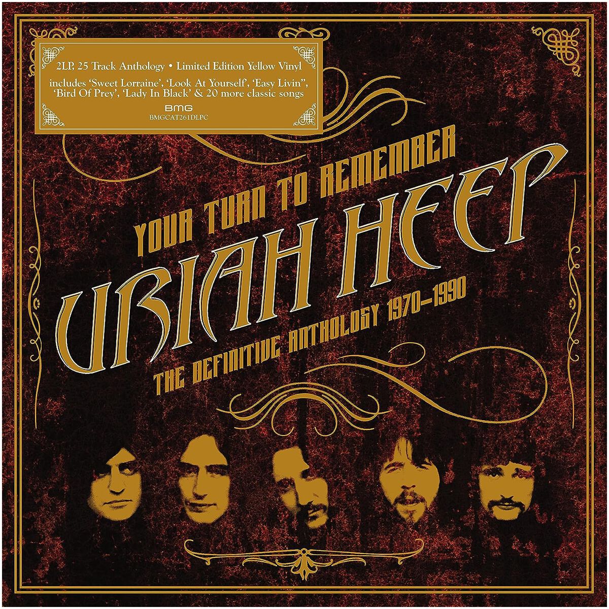 Uriah Heep The definitive anthology 1970-1990 LP schwarz von Uriah Heep