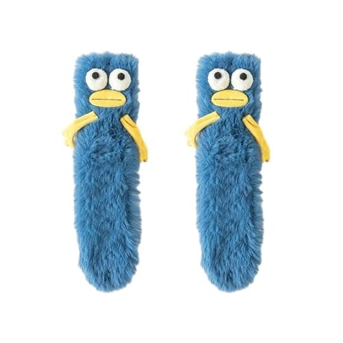 Urijk Warm Cozy Fluffy Cartoon Monster Socks Flauschige Socken Soft Floor Socken Dicke Winter Socken Wärmebettsocken Funny Fuzzy Socks Damen Fuzzy Socks Für Winter Frauen Und Mama von Urijk