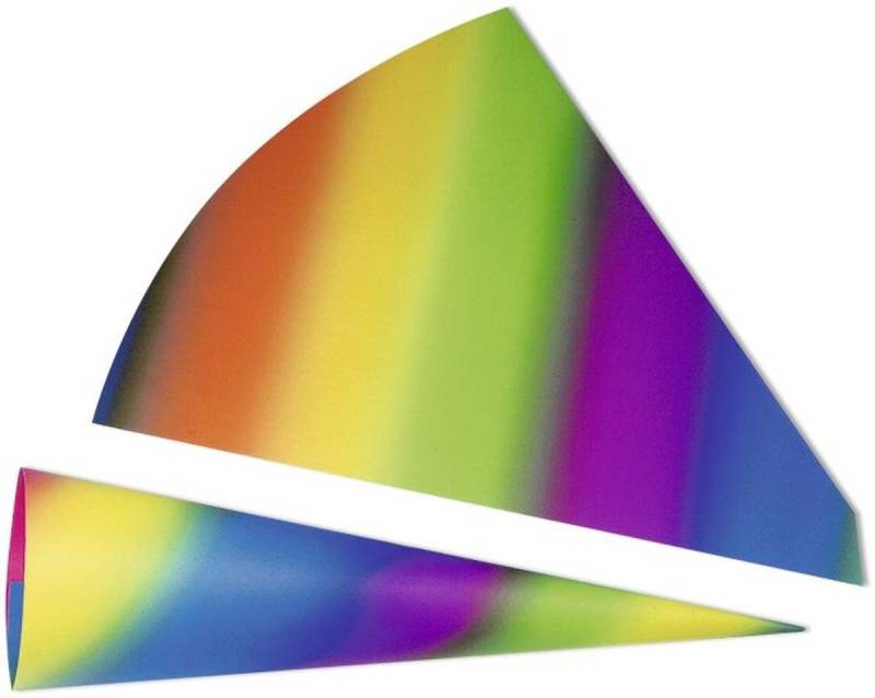 Ursus - Ludwig Bähr Schultüte Schultüten Regenbogen-Fotokarton 68cm VE=10 Stück sortiert von Ursus - Ludwig Bähr