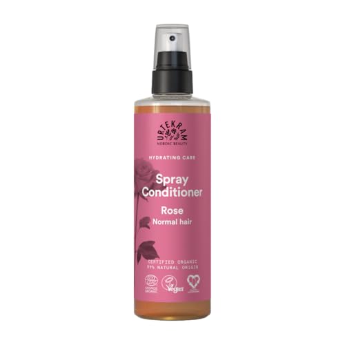 Urtekram Bio-Haarspülung im Spray - Rose - Für Normales Haar - Sprayspülung mit Natürliche Inhaltsstoffe (250 ml, 1er Pack) von Urtekram