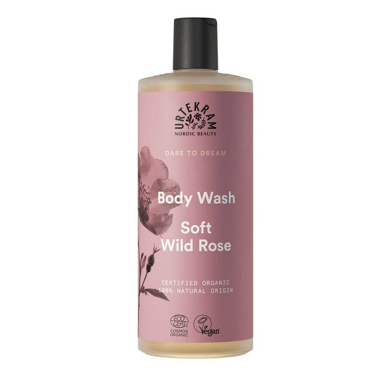 Urtekram Duschgel Soft Wild Rose - Body Wash 500ml 2er Pack von Urtekram