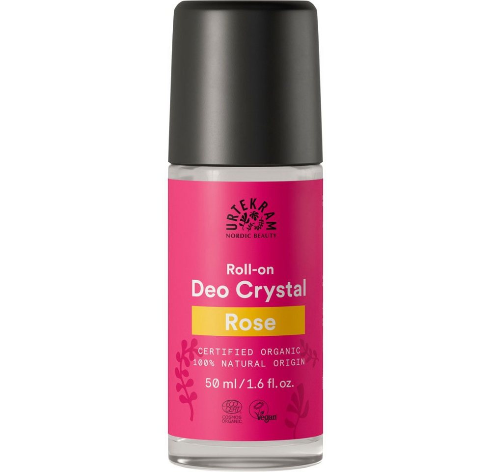 Urtekram Deo-Roller Rose, 50 ml von Urtekram