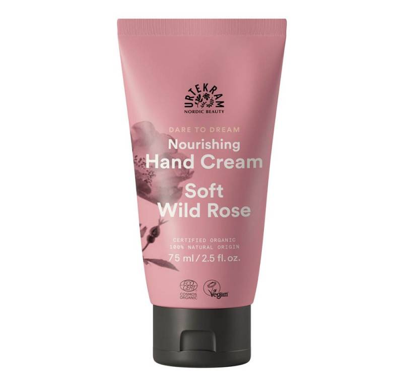 Urtekram Handcreme Soft Wild Rose - Hand Cream 75ml von Urtekram