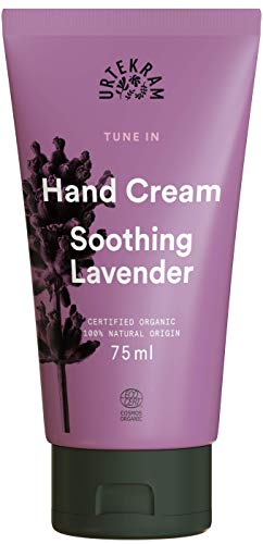 Urtekram Handcreme - Soothing Lavender - Alle Hauttypen - 75 ml, Vegan, Biologisch, Feuchtigkeitsspendend, Natürlichen Ursprungs von Urtekram