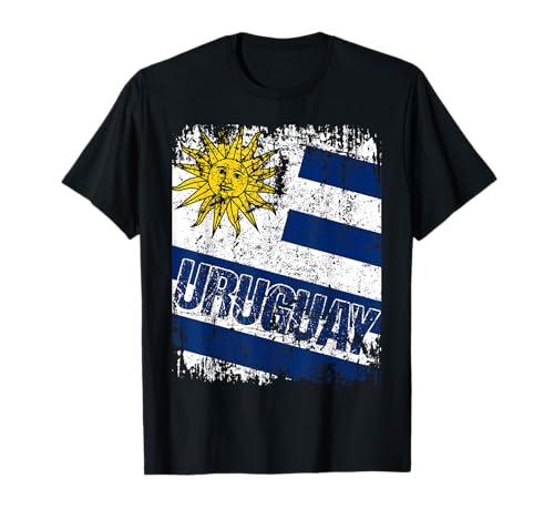 URUGUAY Flagge | Damen Herren Kinder URUGUAY T-Shirt von Uruguay Family Shop