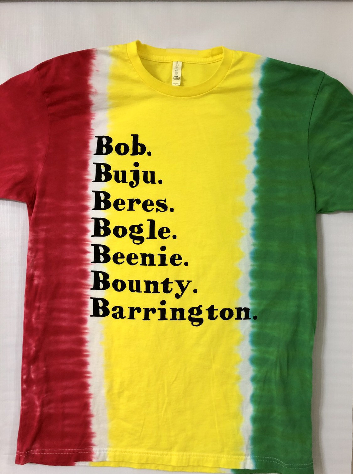 Jamrock Krawatte Dye Rasta, Bob Marley, Buju Banton, Jamaika, T-Shirt, Reggae-Musik Jamrock Krawatte Dye Rasta, Bob Marley, Buju Banton, Jamaika, T-Shirt, Reggae-Musik von UsTooMerch