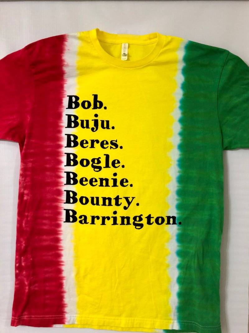 Jamrock Krawatte Dye Rasta, Bob Marley, Buju Banton, Jamaika, T-Shirt, Reggae-Musik von UsTooMerch