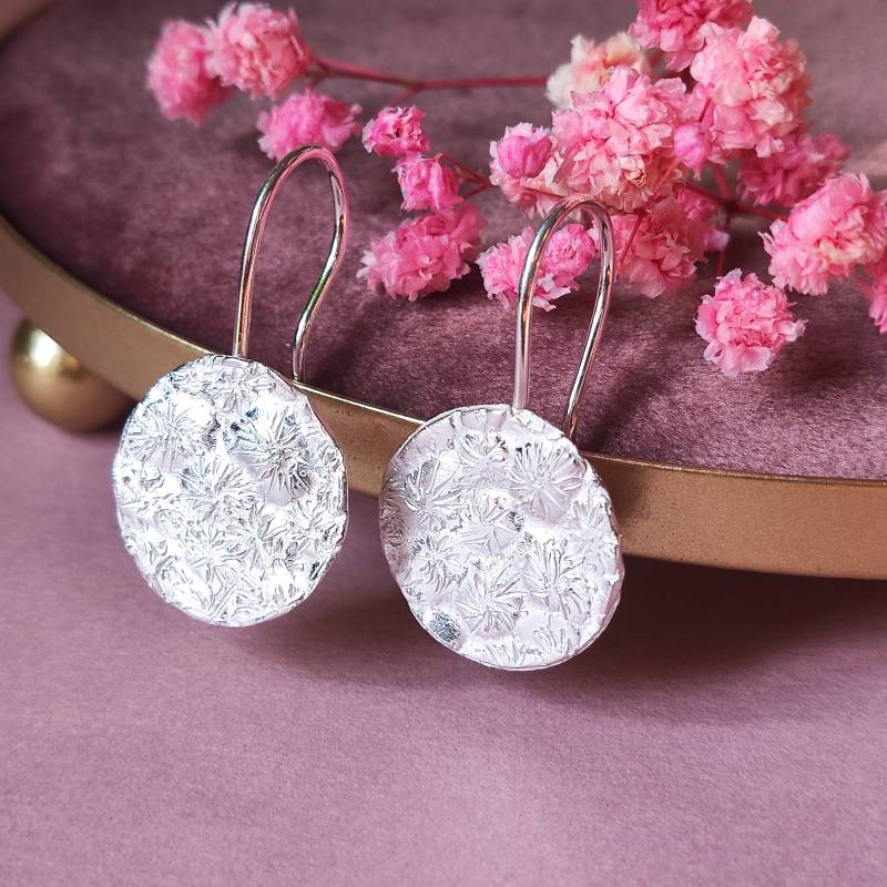 Korallenriff-Ohrringe Aus 925Er Silber Korallenriff-Ohrringe Aus 925Er Silber von UsagiJewels