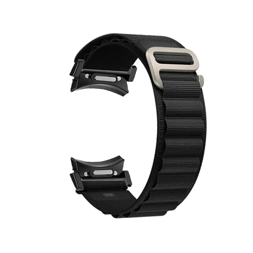 Armband passend for Samsung Galaxy Watch 4 5 6 44 40 mm Watch 5 Pro 45 mm Armband 4/6 passend for Classic 43 47 mm 46 mm 42 mm Armband (Color : Black-7, Size : Galaxy Watch 5) von UsmAsk