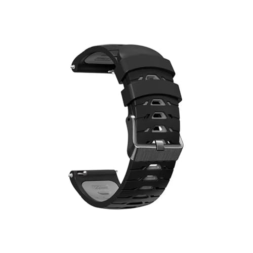 UsmAsk 22 mm Uhrenarmband, passend for HAYLOU Watch R8. Armband, passend for HAYLOU Watch R8 (Color : Black Gray, Size : HAYLOU Watch R8) von UsmAsk