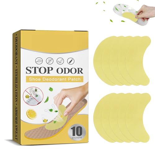 Einlegesohlen-Deodorant-Aufkleber, Schuhgeruchsentfernungspflaster, Desodorierendes Pflaster Für Schuhe, Schuhe Geruchsentferner, Effektiver Geruchsbeseitiger Deodorizing von Utapossin