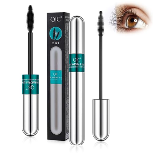 Wasserdichte Wimperntusche, Natürliche Verlängerung und Verdickungseffekt, Natürliche Verlängerung und Verdickungseffekt, Langlebig Wasserdicht Verlängerung Verdickung Mascara von Utapossin