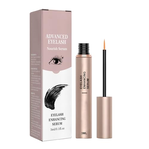 Wimpernserum, Natural Lash Extension Serum Mit Polygonum Multiflorum-Extrakt, Mascara, Augenbrauen Serum, Wimpern und Augenbrauenwachstumsserum für längere, dickere, vollere Augenbrauen von Utapossin