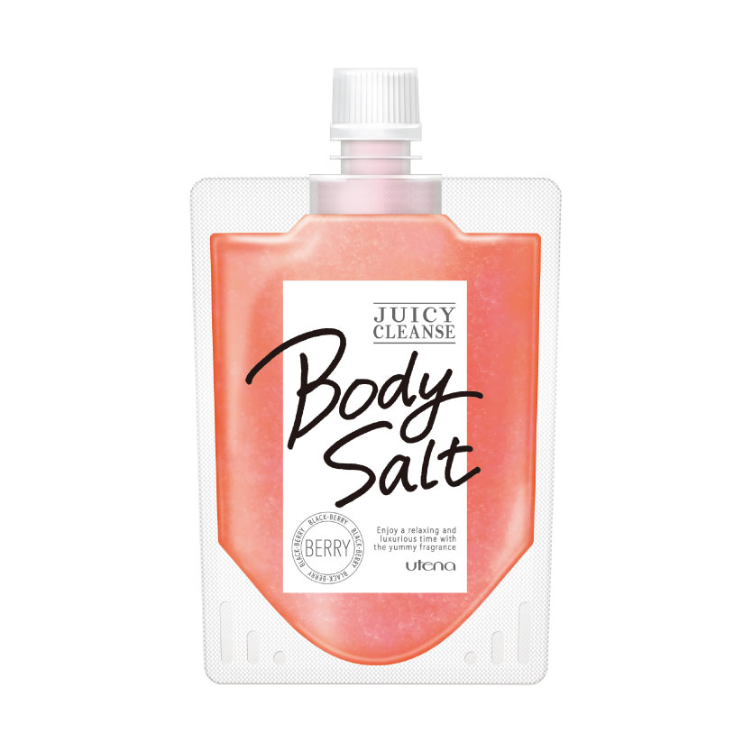 Utena - Juicy Cleanse Body Salt Scrub - Berry/300g von Utena