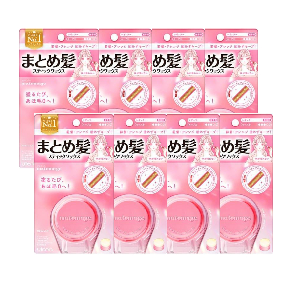 Utena - Matomage Hair Styling Stick - 13g - Regular Hold (8ea) Set von Utena