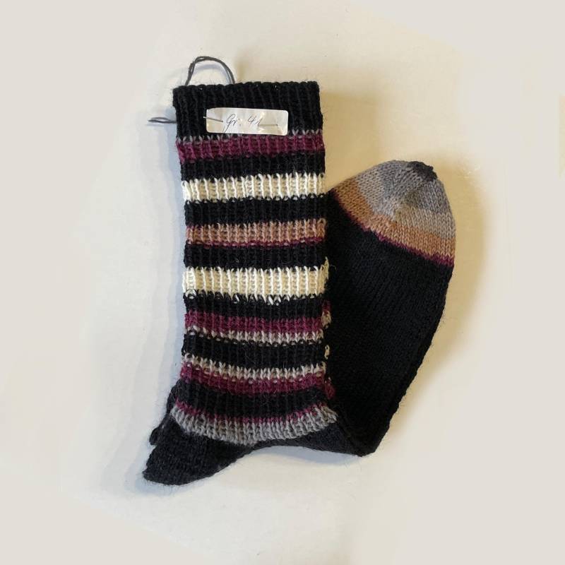 Handgestrickte Wollsocken Größe 41 von UtesWorkshop