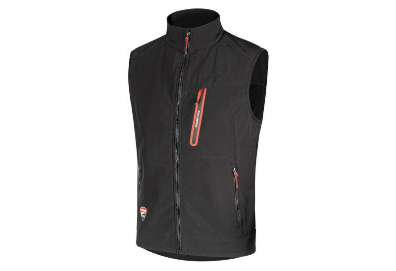 Utility Diadora Funktionsweste Ducati Softshell-Weste Vest Softshell Ducati black Brusttasche von Utility Diadora