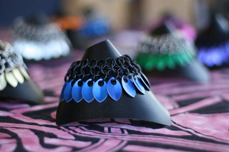 Kettenarmband Kettemaille Armband Chainmaille Schmuck Kettemail Kette Mail Aluminium Stretchy Kettenarmband Kettemaille Armband Chainmaille Schmuck Kettemail Kette Mail Aluminium Stretchy von UtopiaArmoury