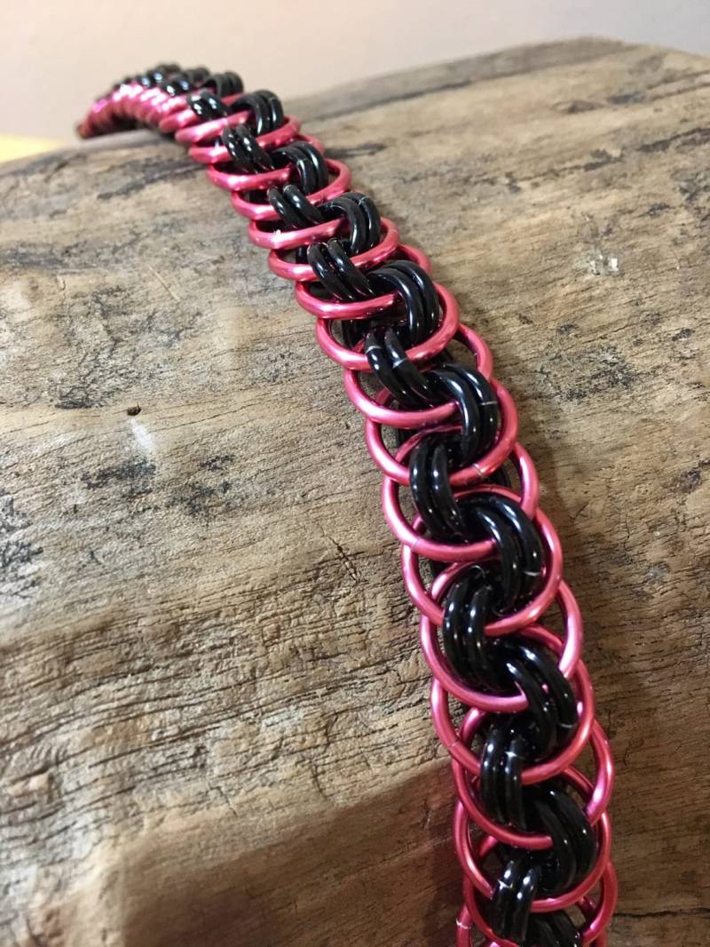 Viper Basket Chainmaille Armband Viper Basket Chainmaille Armband von UtopiaArmoury