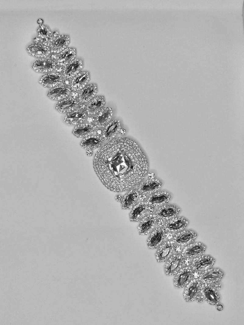 Kristall Strass Braut Applikation Perlen Hochzeit Schärpe Corsage Kristall Strass Braut Applikation Perlen Hochzeit Schärpe Corsage von Utrimming