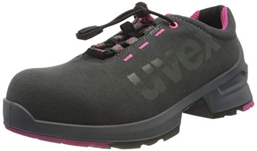 Uvex 1 Arbeitsschuhe - Sicherheitshalbschuhe S2 SRC ESD - Pink, Größe:38 von Uvex