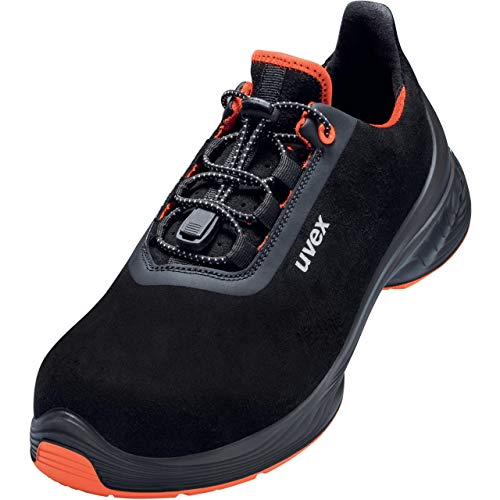 Uvex 1 G2 Arbeitsschuhe - Sicherheitsschuhe S2 SRC ESD - Schwarz/Orange - Weite 14 / Extra Breit, Größe:48 Uvex 1 G2 Arbeitsschuhe - Sicherheitsschuhe S2 SRC ESD - Schwarz/Orange - Weite 14 / Extra Breit, Größe:48 von Uvex