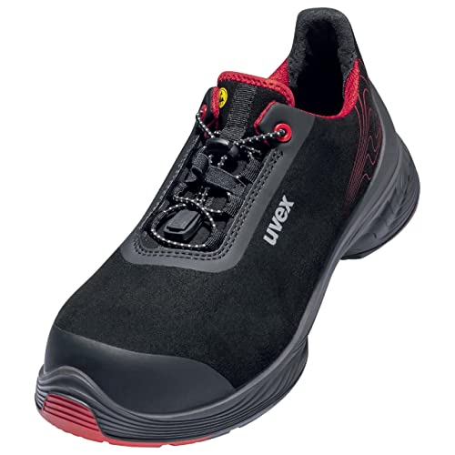 Uvex 1 G2 Halbschuhe S3 68383 schwarz, rot Weite 12 Größe 44 1 Paar von Uvex