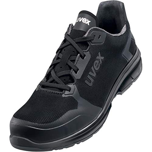 Uvex 1 Sport Arbeitsschuhe - Sicherheitsschuhe S1 P SRC ESD - Schwarz - Weite 14 / Extra Breit, Größe:52 von Uvex