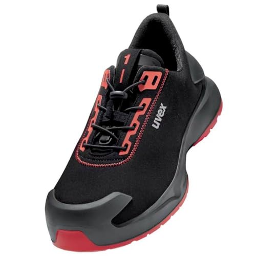 Uvex 1 x-Craft S3 Halbschuh - Sicherheitsschuh für stärkere Beanspruchung - sportlich, leicht & flexibel, Größe:42 von Uvex