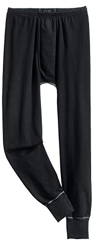 Uvex 198 Lange Herren-Unterhose - Schwarze Männer-Funktionswäsche L von Uvex