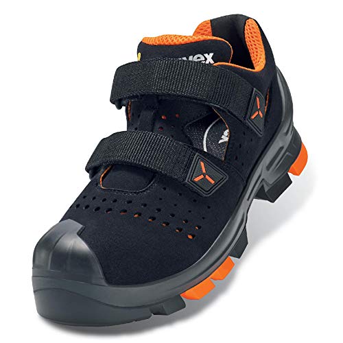 Uvex 2 Arbeitsschuhe - Sicherheitssandalen S1 P SRC ESD - Orange-Schwarz - Weite 14 / Extra Breit, Größe:35 Uvex 2 Arbeitsschuhe - Sicherheitssandalen S1 P SRC ESD - Orange-Schwarz - Weite 14 / Extra Breit, Größe:35 von Uvex