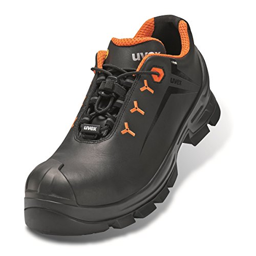 Uvex 2 Arbeitsschuhe - Sicherheitsschuhe S3 SRC ESD - Orange-Schwarz, Größe:42 von Uvex