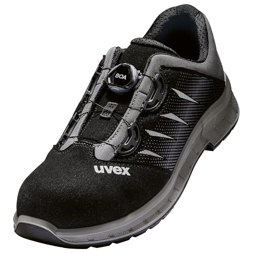 Uvex 2 Trend Halbschuh S3 FO SR mit BOA - Sicherheitsschuhe mit Stahlkappe & Durchtritthemmung - leicht & atmungsaktiv - Größe 41 von Uvex