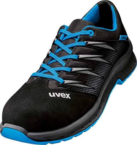 Uvex 2 Trend - Sicherheitsschuhe S2 SRC ESD - Blau/Schwarz - Gr. 40 von Uvex