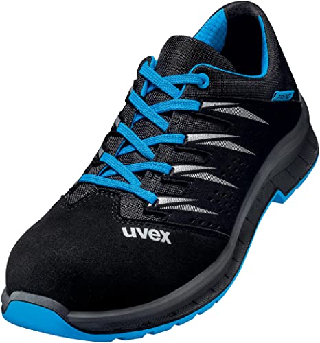 Uvex 2 Trend - Sicherheitsschuhe S2 SRC ESD - Blau/Schwarz - Gr. 41 von Uvex