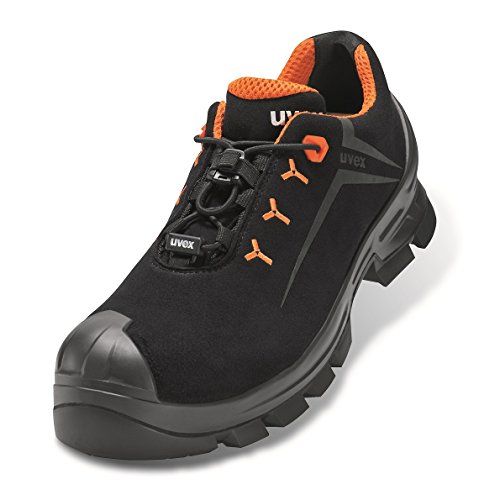 Uvex 2 Vibram Arbeitsschuhe - Sicherheitsschuhe S3 HI HRO SRC ESD - Orange-Schwarz, Größe:51 von Uvex