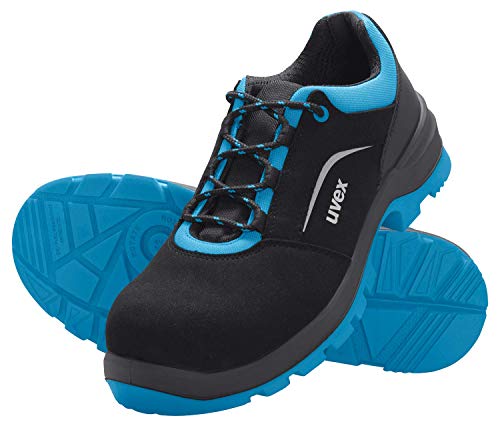 Uvex 2 Xenova Arbeitsschuh - S2 SRC ESD - Blau-Schwarz - Gr 44 von Uvex