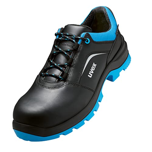Uvex 2 Xenova Arbeitsschuhe - Sicherheitsschuhe S2 SRC ESD - Blau-Schwarz, Größe:41 von Uvex