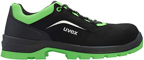 uvex 2 xenova® Halbschuhe S2 schwarz, grün Weite 11 Gr. 47 von Uvex