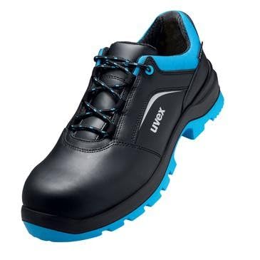 Uvex 2 xenova® Halbschuhe S2 95559 schwarz, blau Weite 12 Größe 40 1 Paar von Uvex