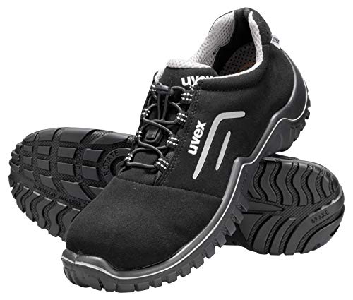 Uvex Motion Style Arbeitsschuhe - Sicherheitsschuhe S2 SRC ESD - Schwarz, Größe:43 von Uvex
